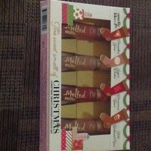 4 Too Faced Christmas Liquified Lipsticks